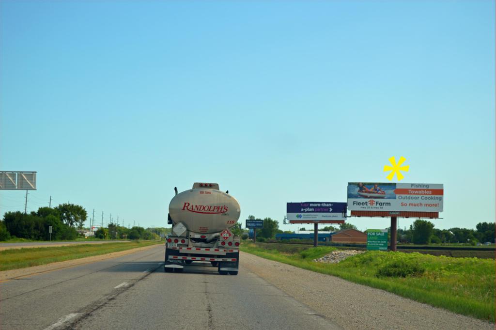 Photo of a billboard in Traer