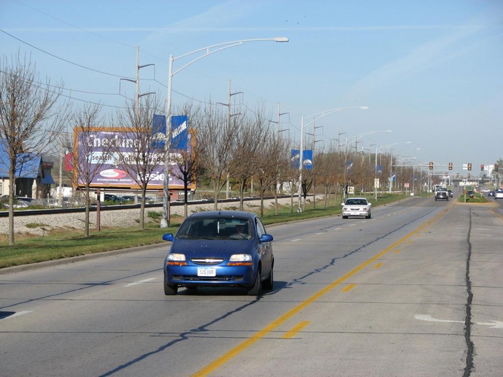 Photo of a billboard in North Liberty