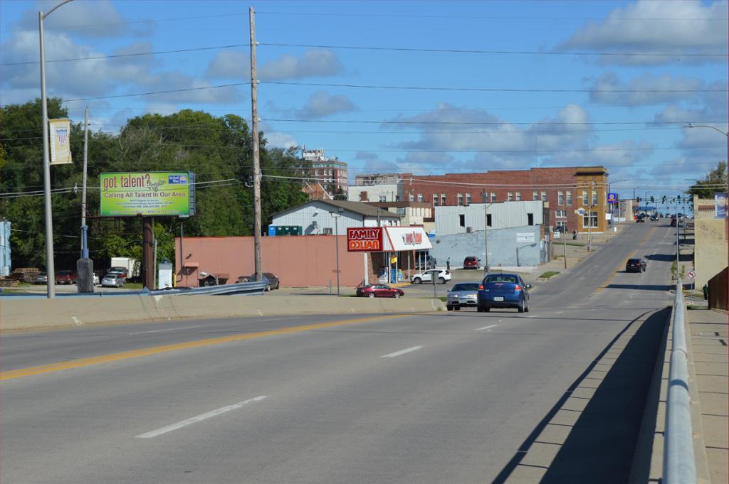 Photo of a billboard in Marshalltown