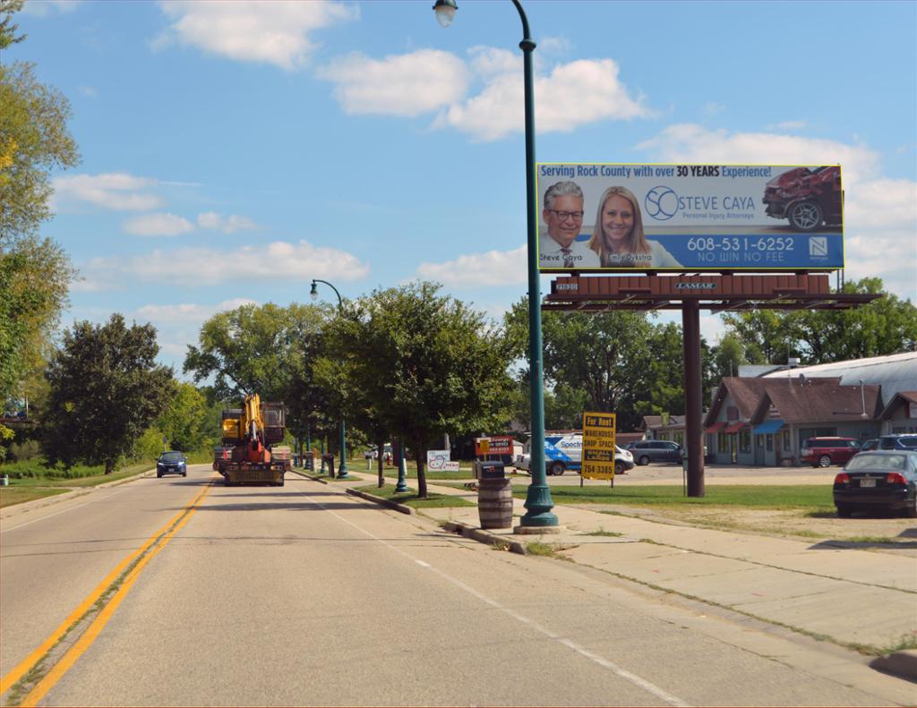 Photo of a billboard in Evansville