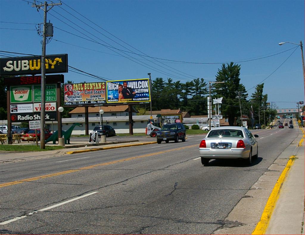 Photo of a billboard in Lake Delton