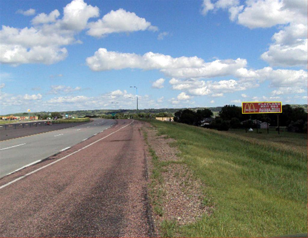 Photo of a billboard in Wood Lake