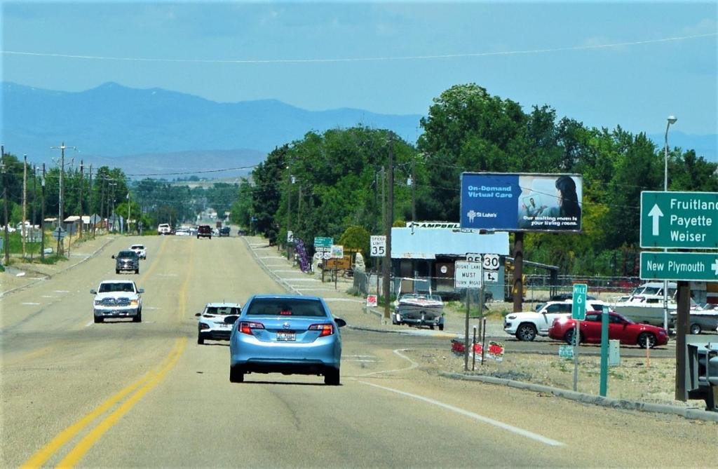 Photo of a billboard in Adrian