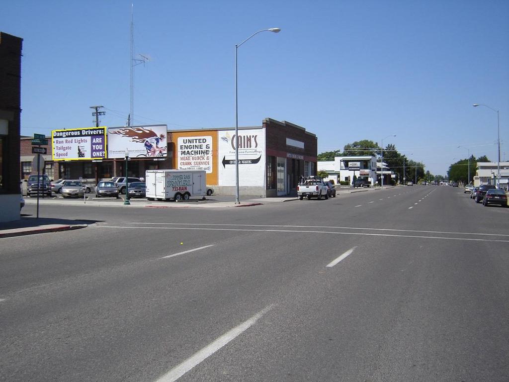 Photo of a billboard in Castleford