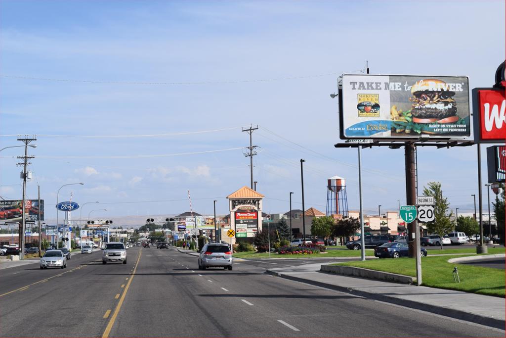 Photo of a billboard in Hamer