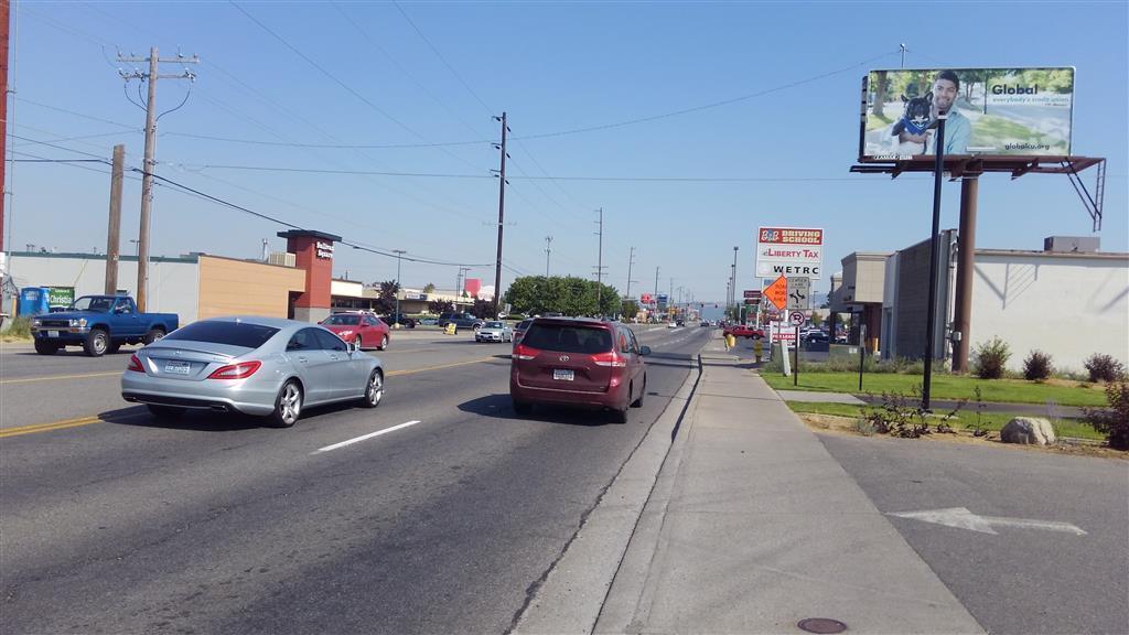 Photo of a billboard in Oakesdale