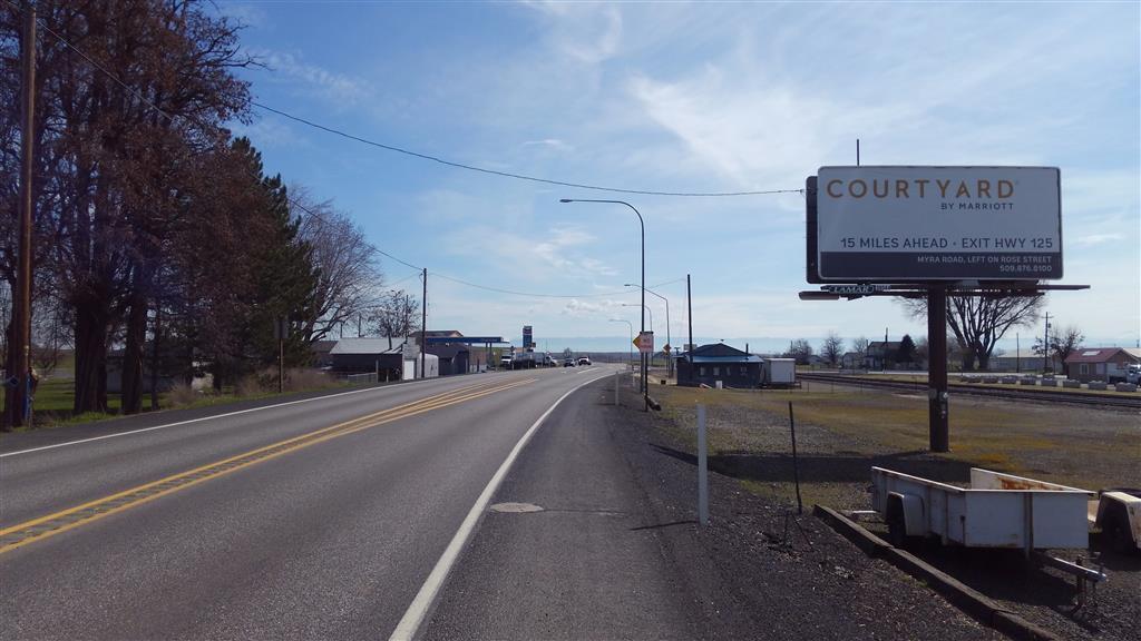 Photo of a billboard in Touchet