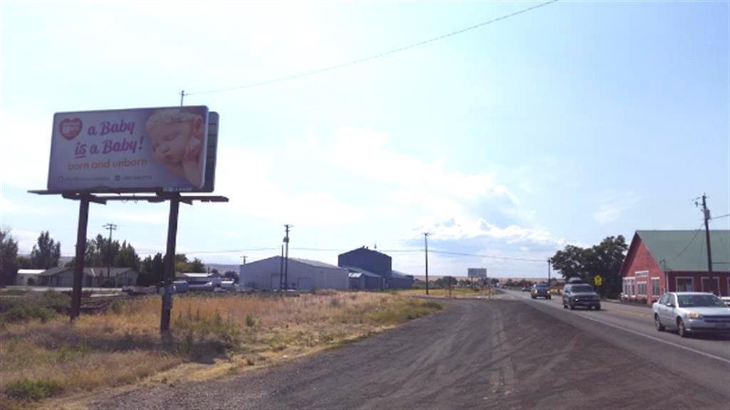 Photo of a billboard in Pilot Rock