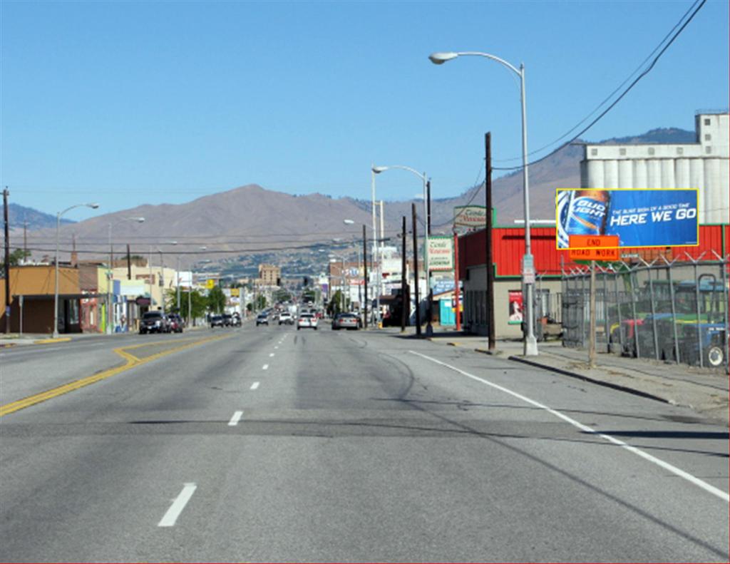 Photo of a billboard in East Wenatchee