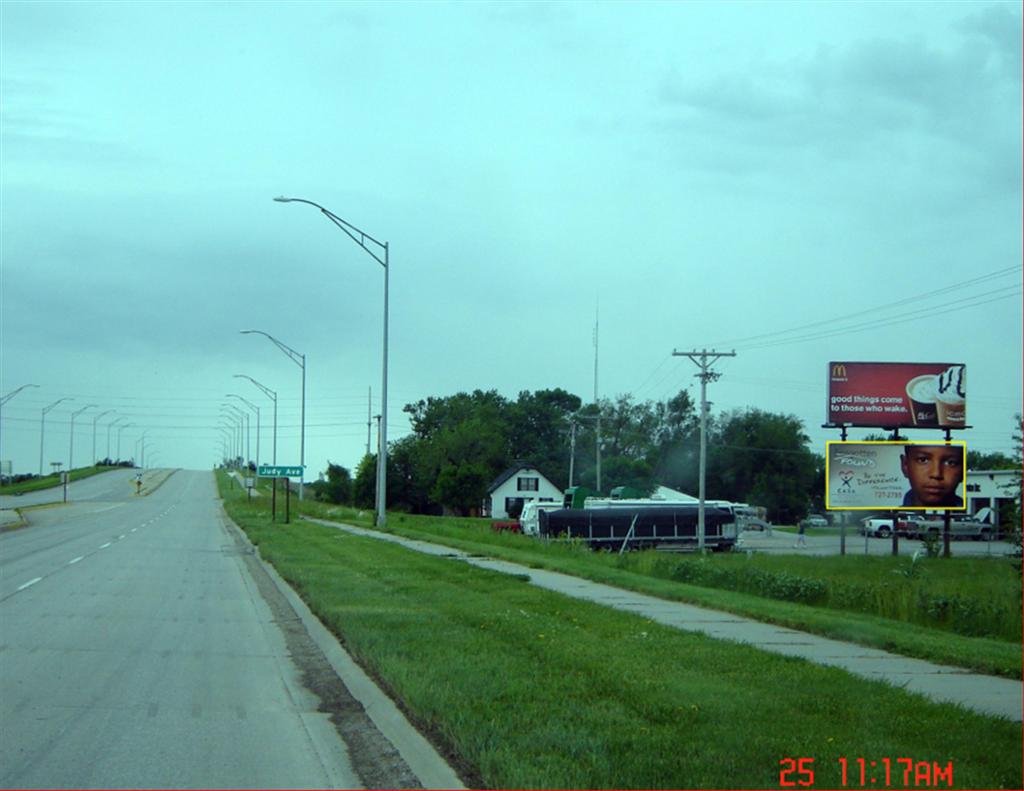 Photo of a billboard in Fontanelle