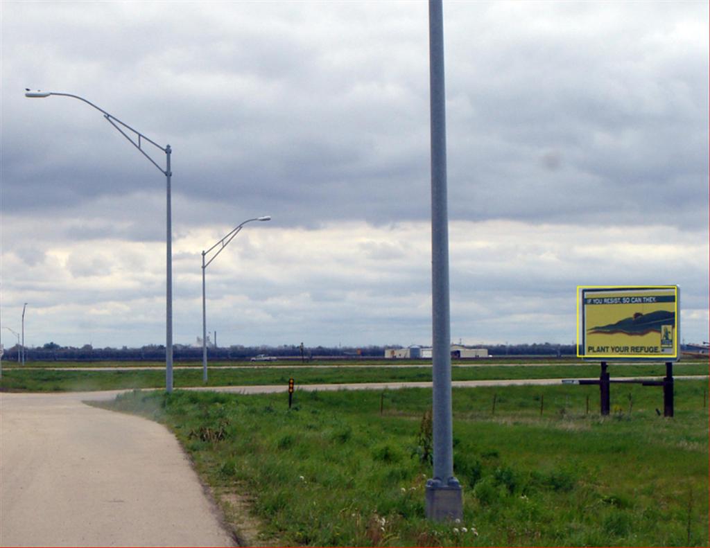 Photo of a billboard in McCool Junction