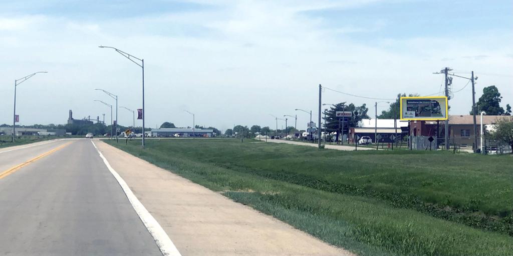 Photo of a billboard in Morse Bluff