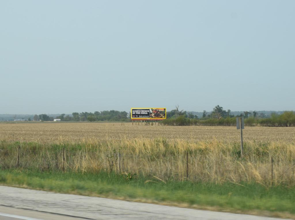 Photo of a billboard in Westphalia