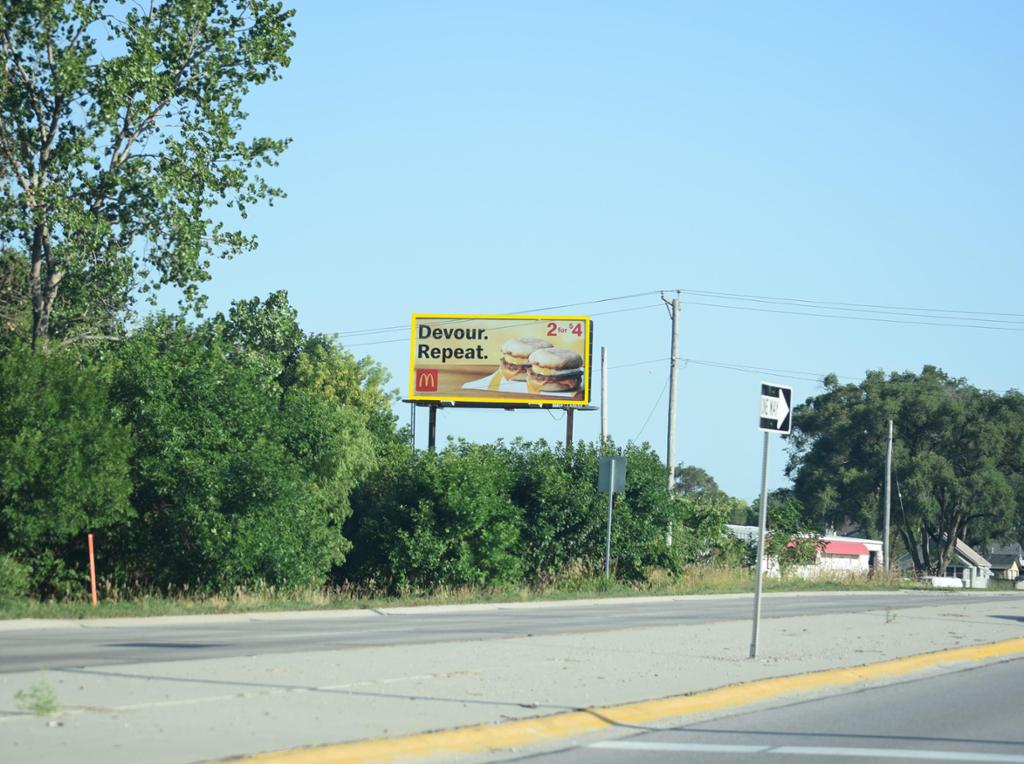 Photo of a billboard in McClelland