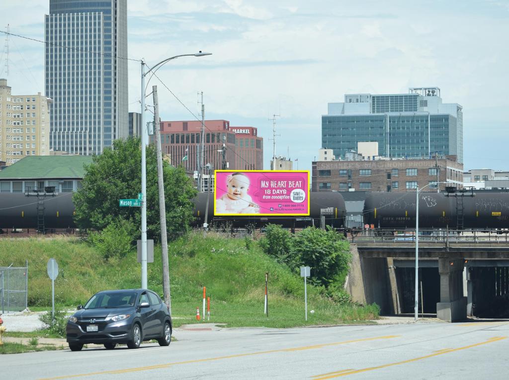 Photo of an outdoor ad in Omaha