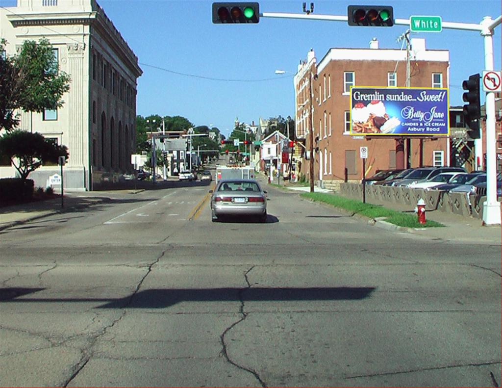 Photo of an outdoor ad in Dubuque