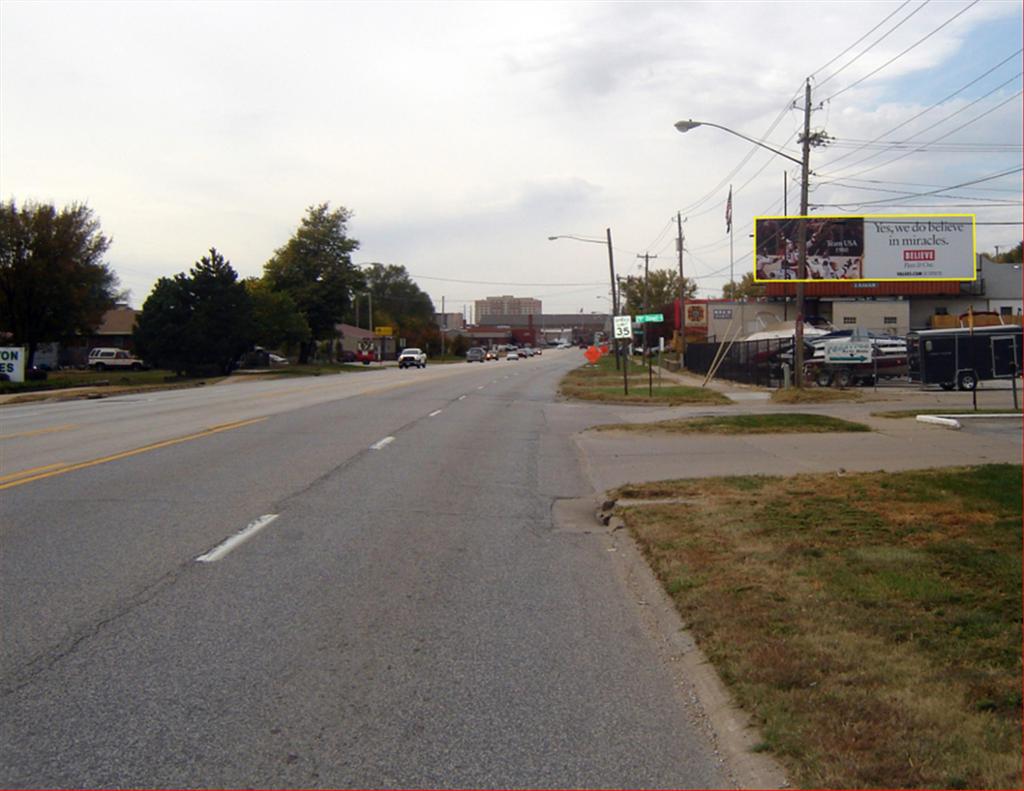 Photo of an outdoor ad in Davenport