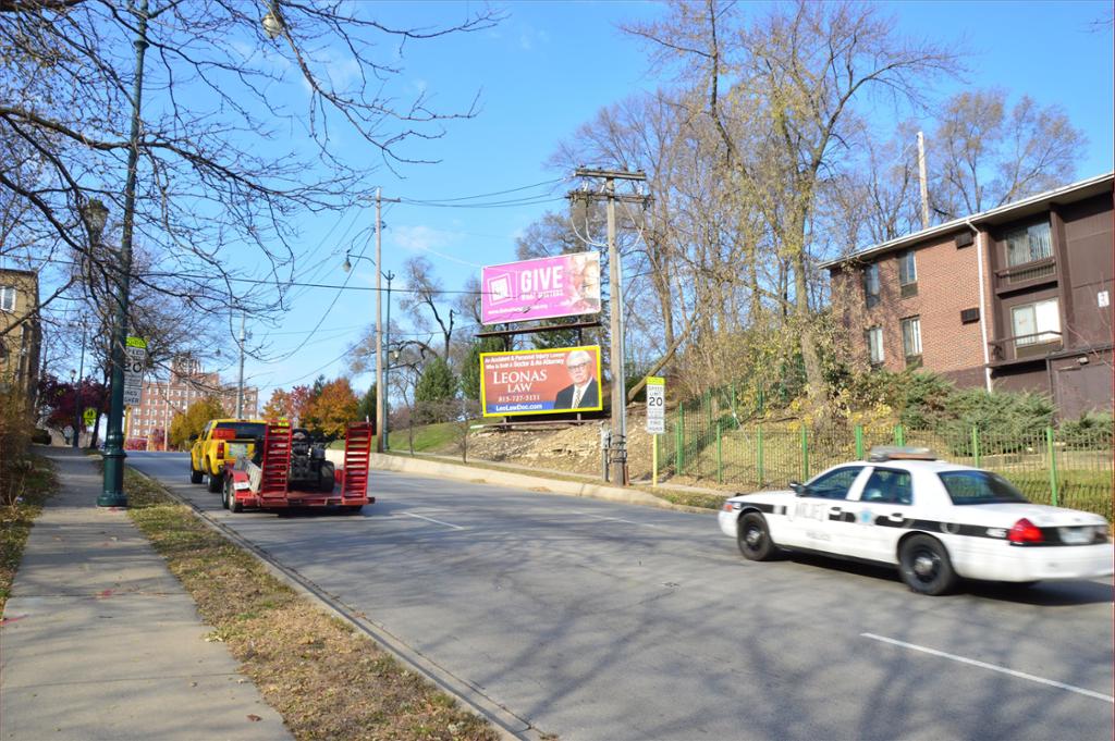 Photo of an outdoor ad in Joliet