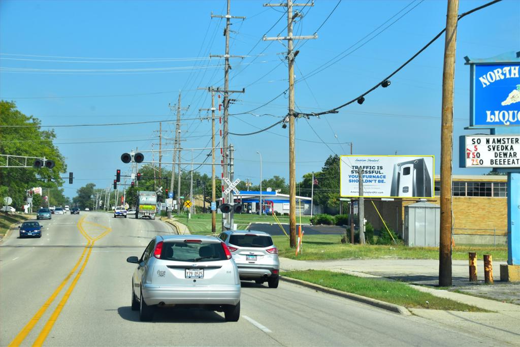 Photo of a billboard in Gilberts