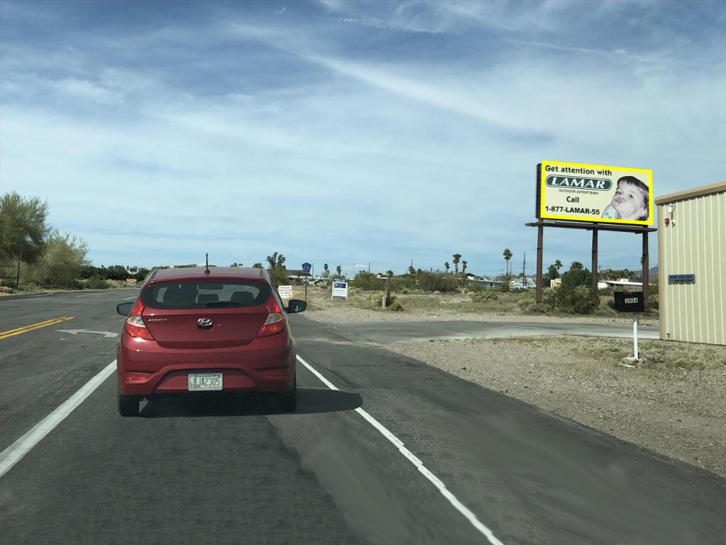 Photo of a billboard in Lake Havasu City