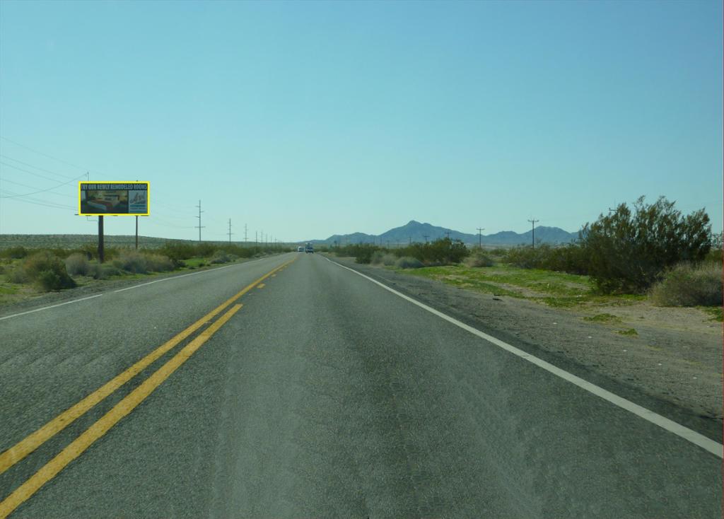 Photo of a billboard in Bouse