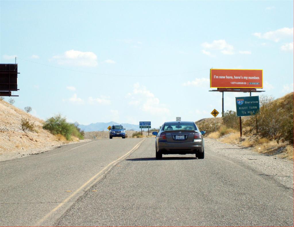 Photo of a billboard in Needles