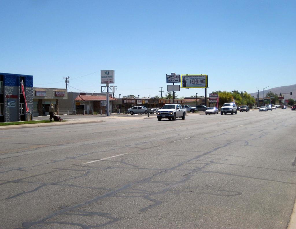 Photo of a billboard in Lucerne Valley