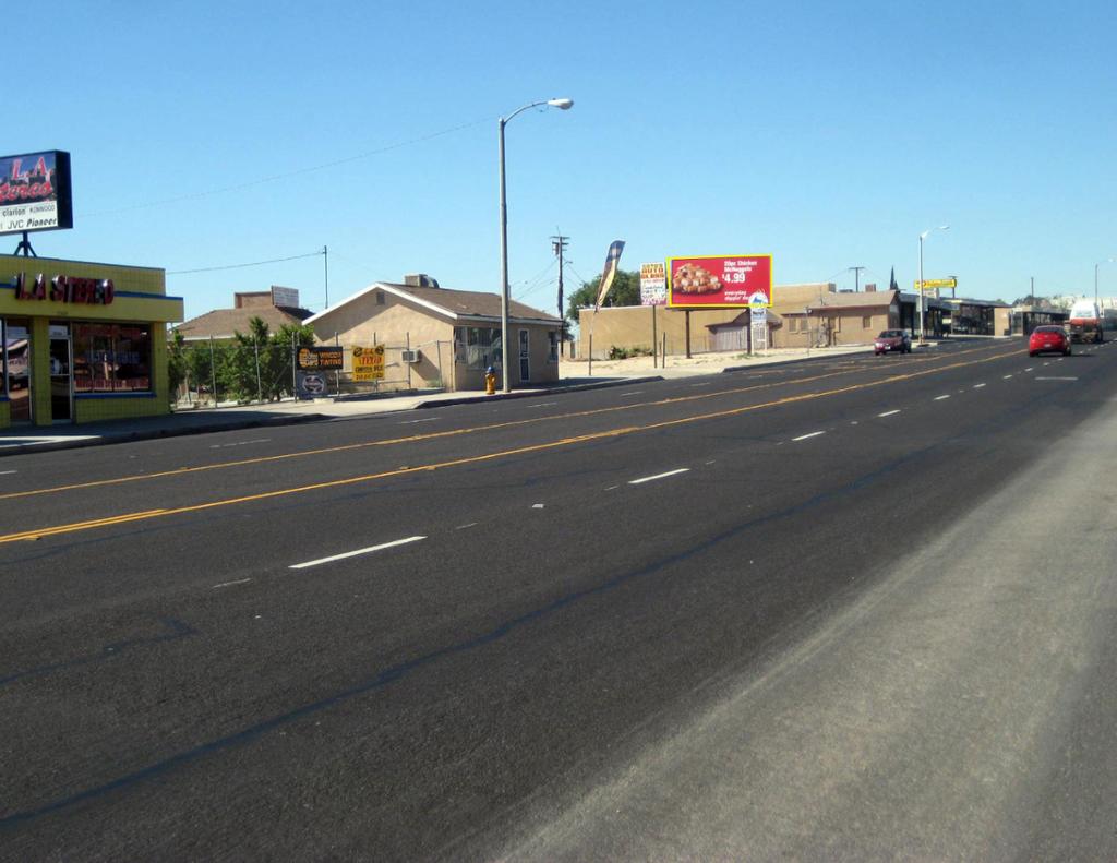 Photo of an outdoor ad in Victorville