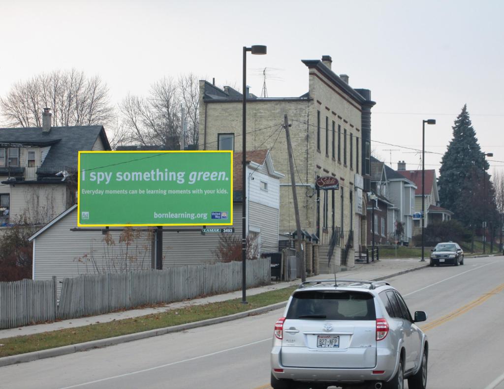 Photo of an outdoor ad in Sheboygan