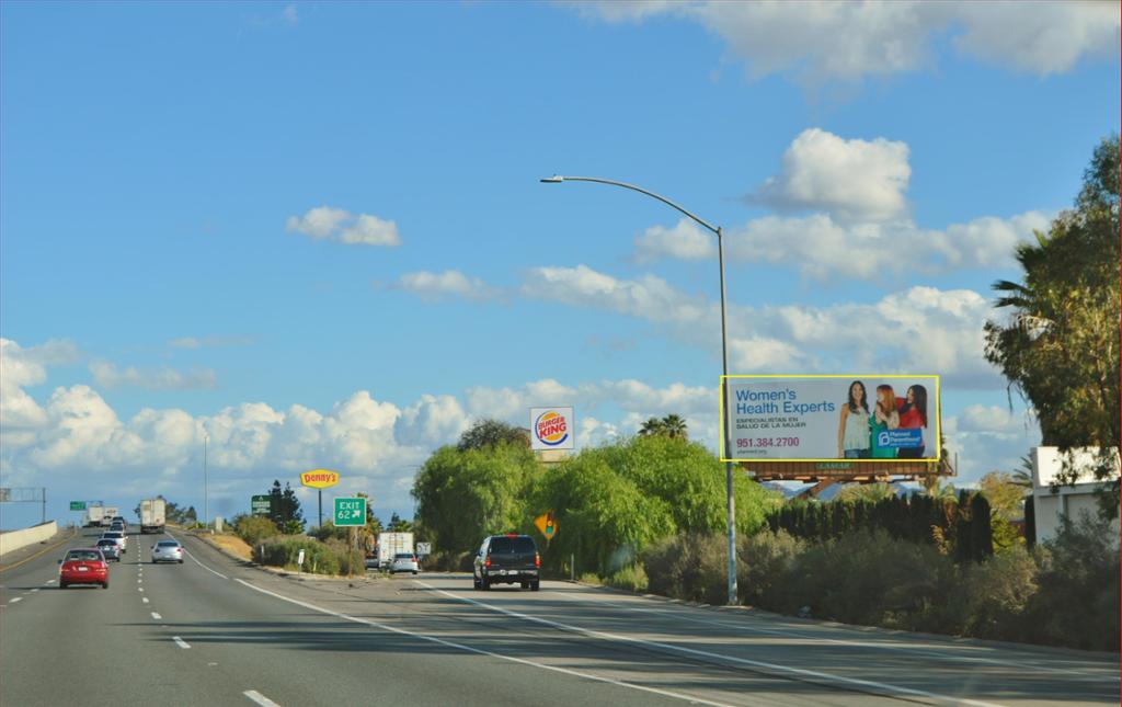 Photo of an outdoor ad in Moreno Valley