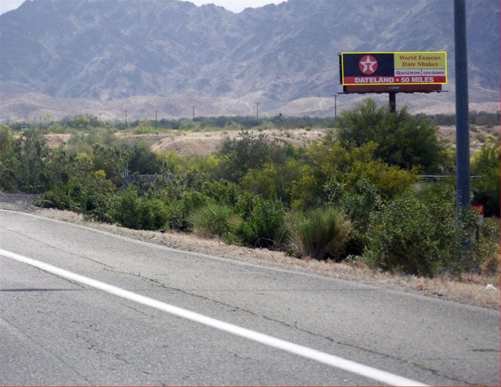 Photo of an outdoor ad in Yuma