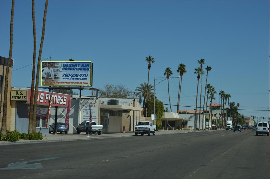 Photo of a billboard in Brawley