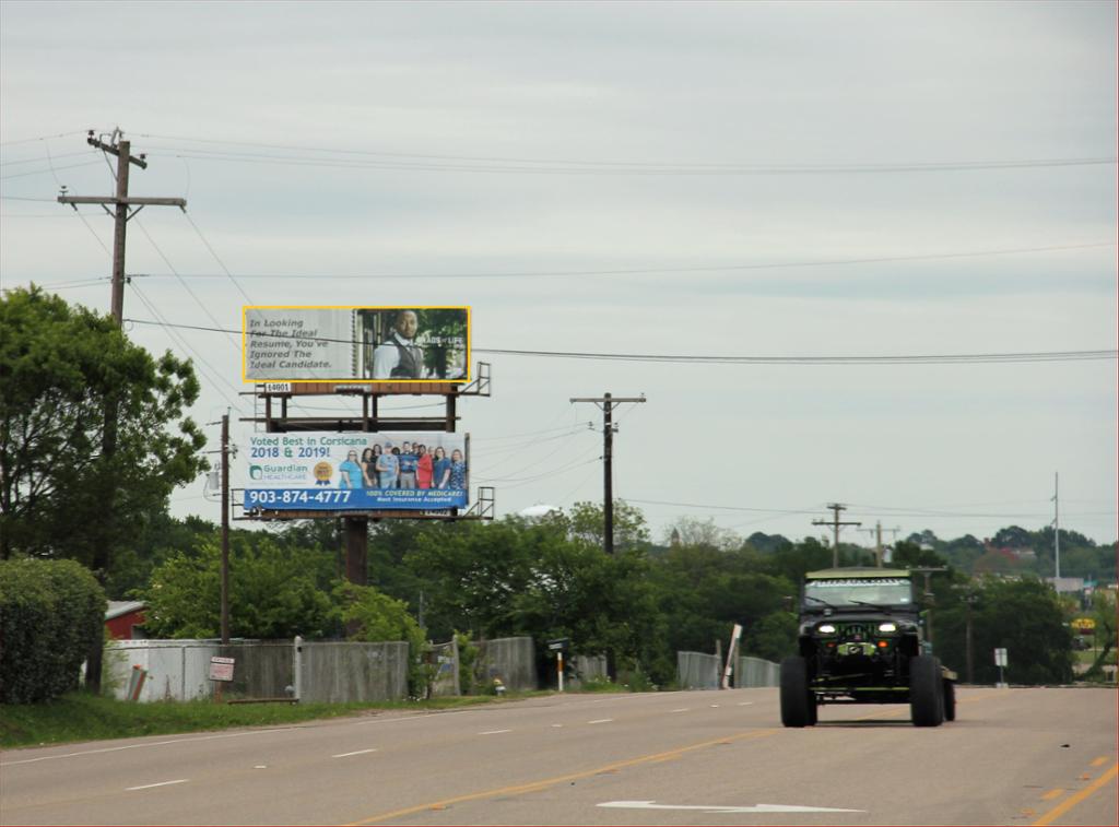 Photo of a billboard in Blooming Grove