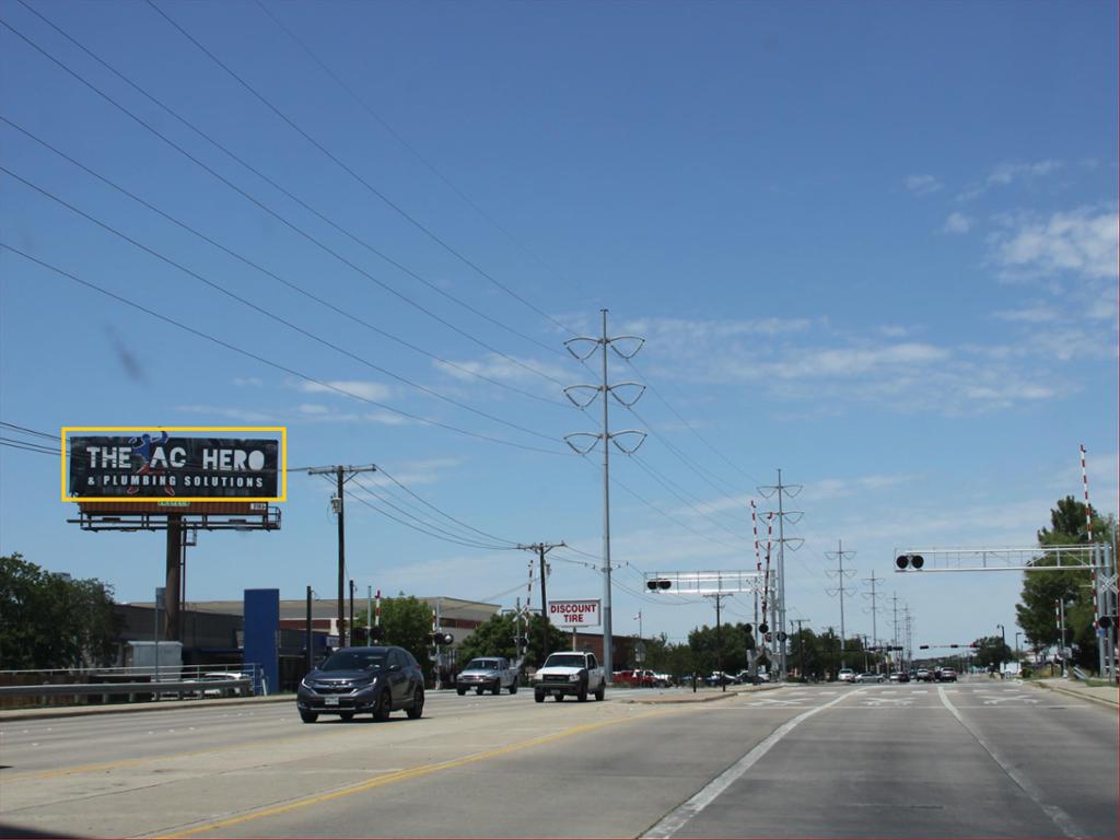 Photo of an outdoor ad in North Richland Hills