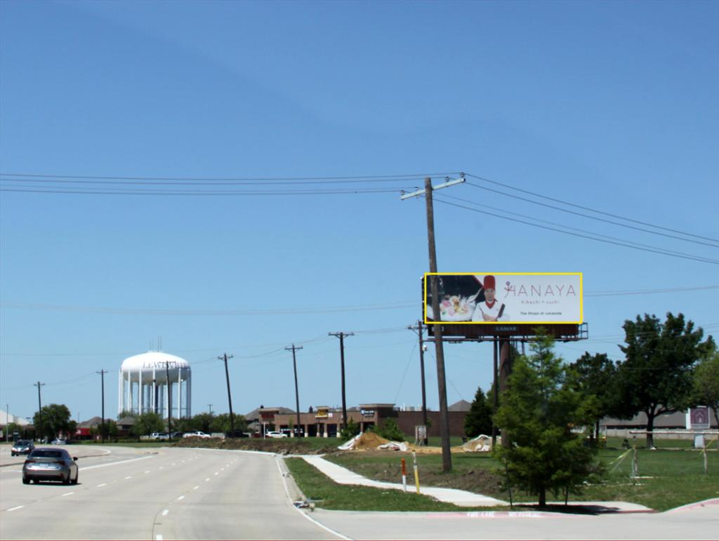 Photo of an outdoor ad in Flower Mound