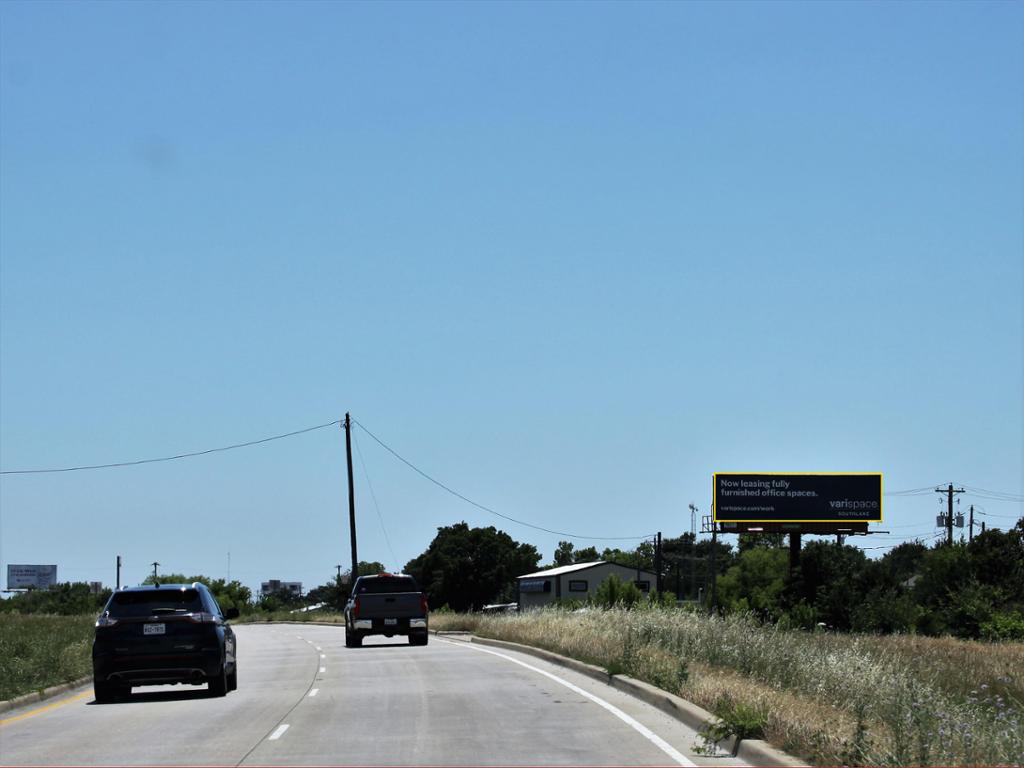 Photo of an outdoor ad in Keller