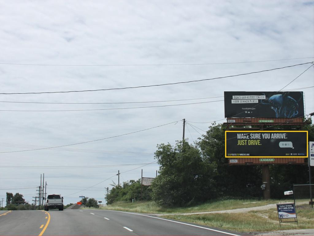 Photo of a billboard in Weatherford