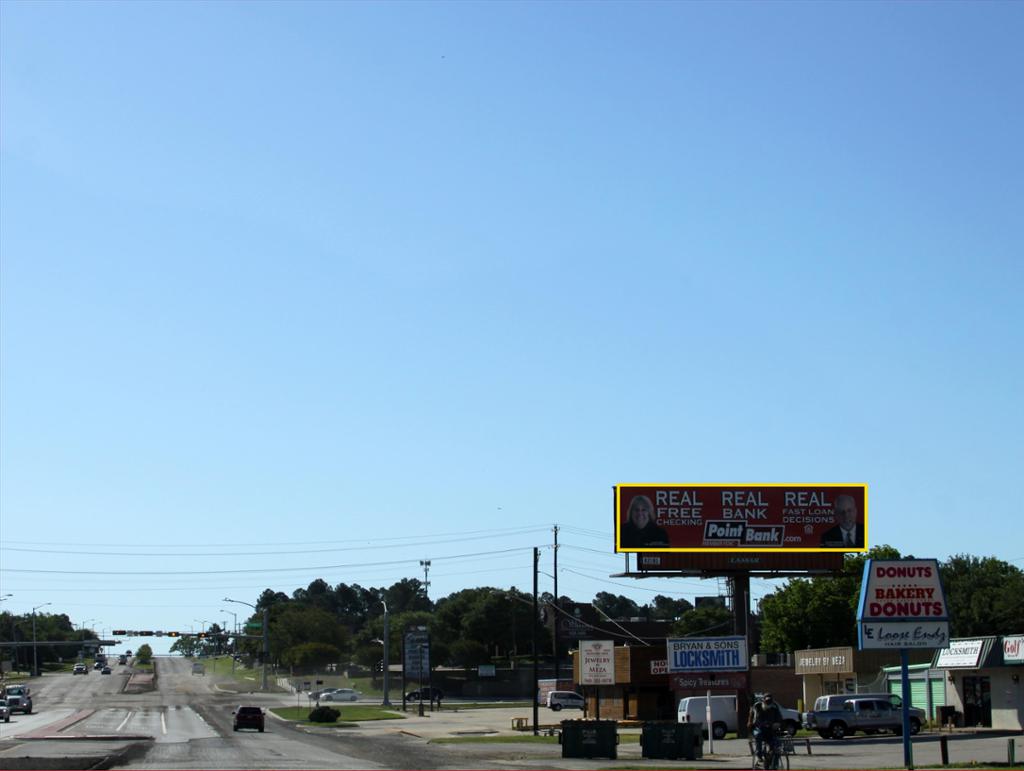 Photo of an outdoor ad in Denton