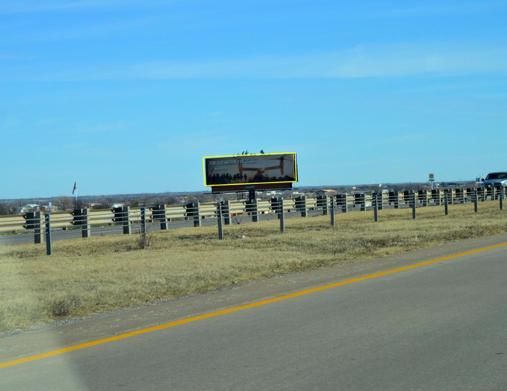 Photo of a billboard in Minco