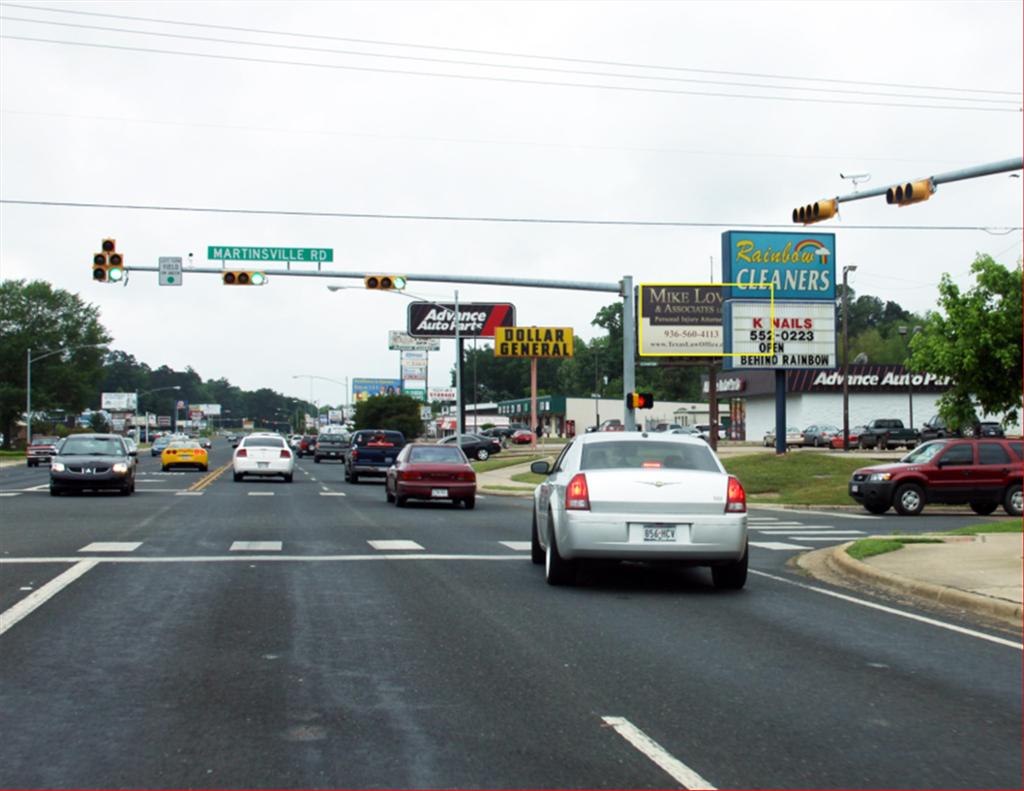 Photo of a billboard in Martinsville