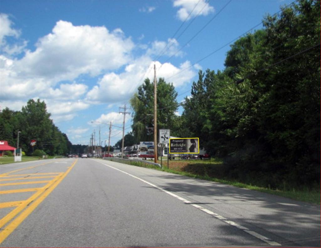 Photo of a billboard in Middle Falls