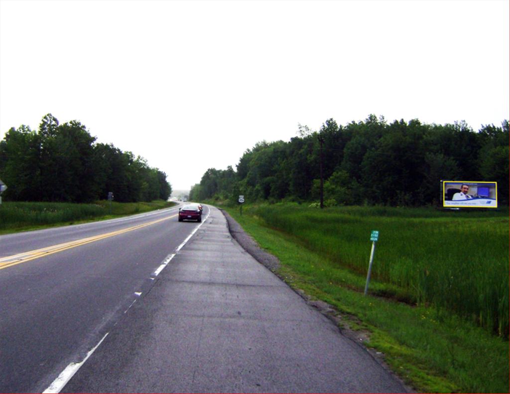 Photo of a billboard in Caroga Lake