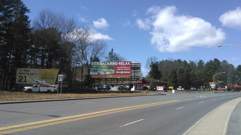 Photo of a billboard in Corinth