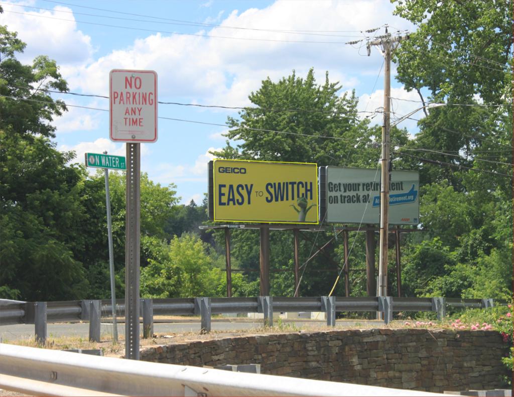 Photo of a billboard in Windsor Locks