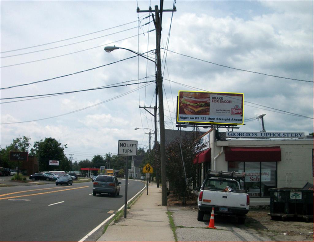 Photo of a billboard in Pound Ridge