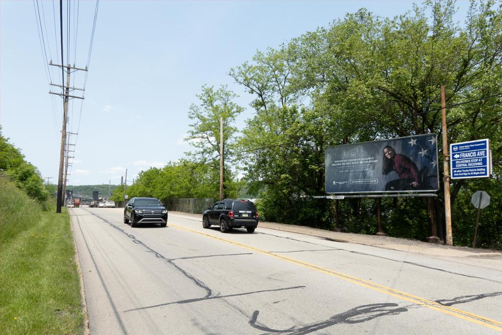 Photo of a billboard in Clairton