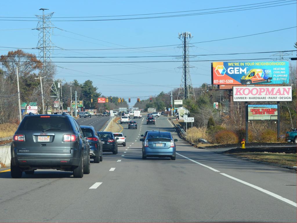 Photo of a billboard in Walpole