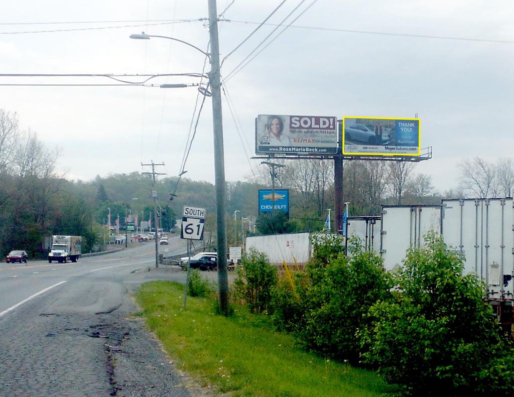 Photo of a billboard in Shoemakersvle