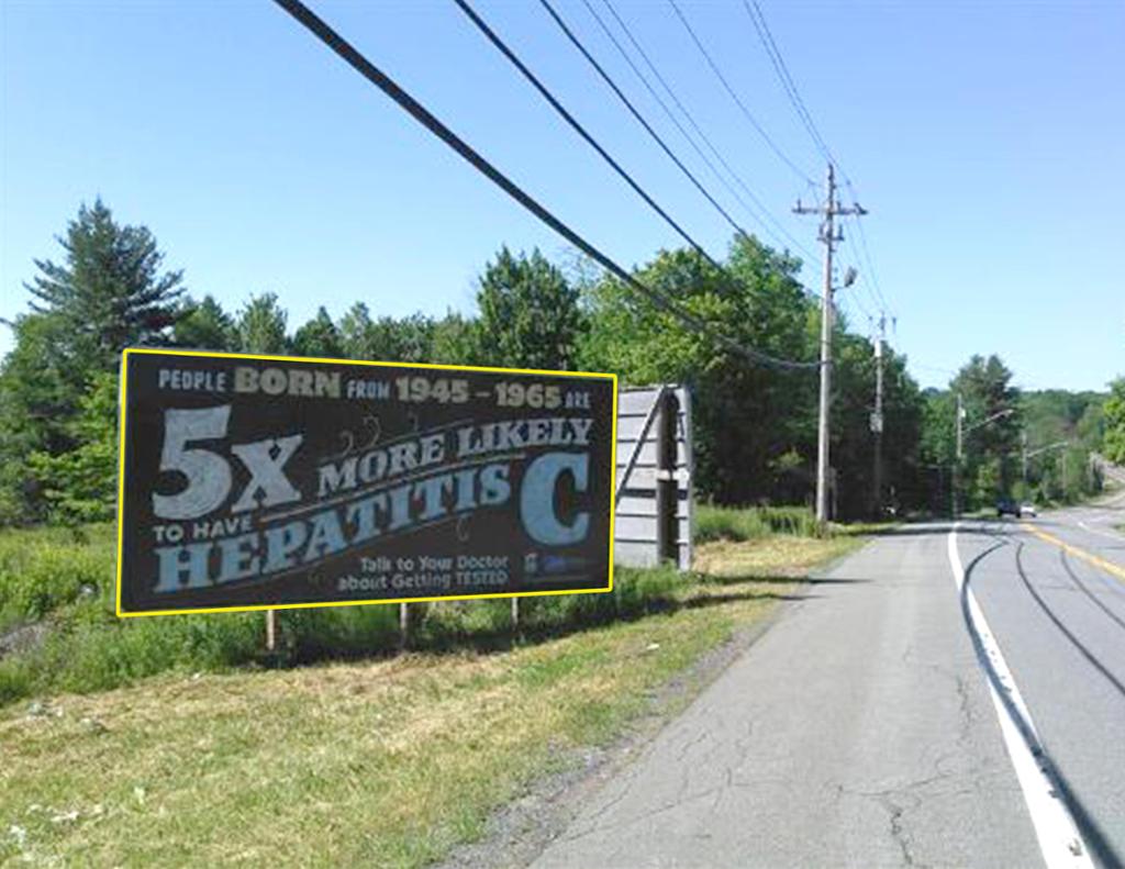 Photo of a billboard in Narrowsburg