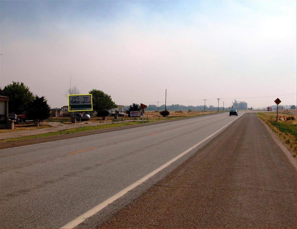 Photo of a billboard in Pawnee Rock